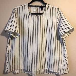 Who What Wear Striped Top